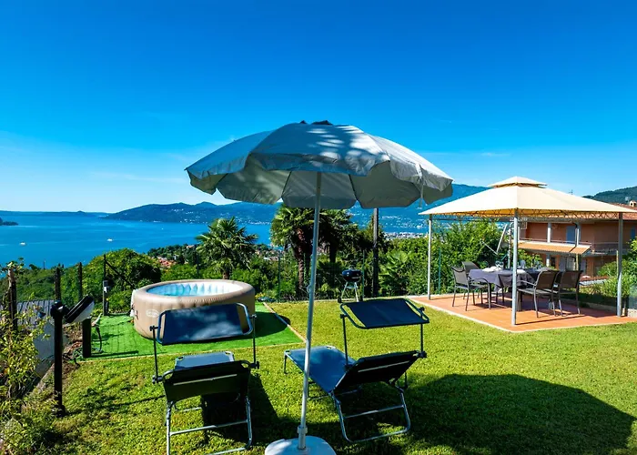 Appartement Casa 24 - Trilocale Con Vista Lago, Giardino E Idromassaggio Gonfiabile Arizzano