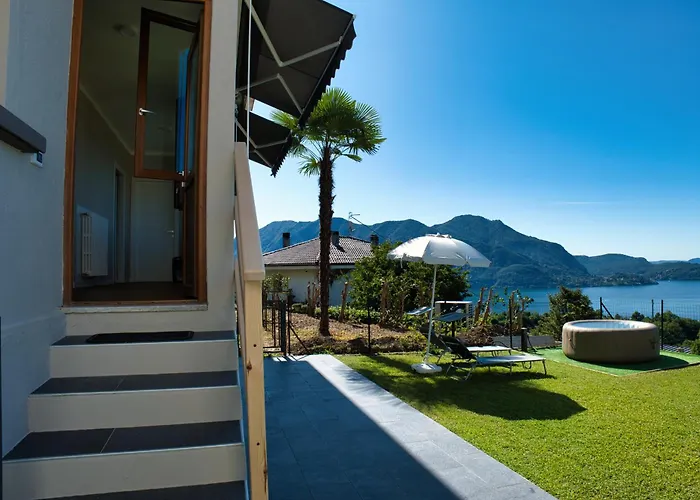 Casa 24 - Trilocale Con Vista Lago, Giardino E Idromassaggio Gonfiabile 아파트