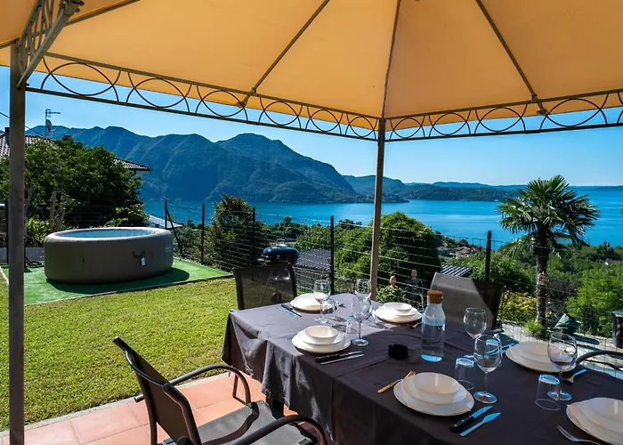 Casa 24 - Trilocale Con Vista Lago, Giardino E Idromassaggio Gonfiabile Appartement