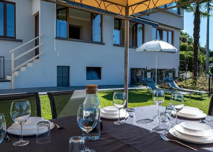 Casa 24 - Trilocale Con Vista Lago, Giardino E Idromassaggio Gonfiabile Arizzano